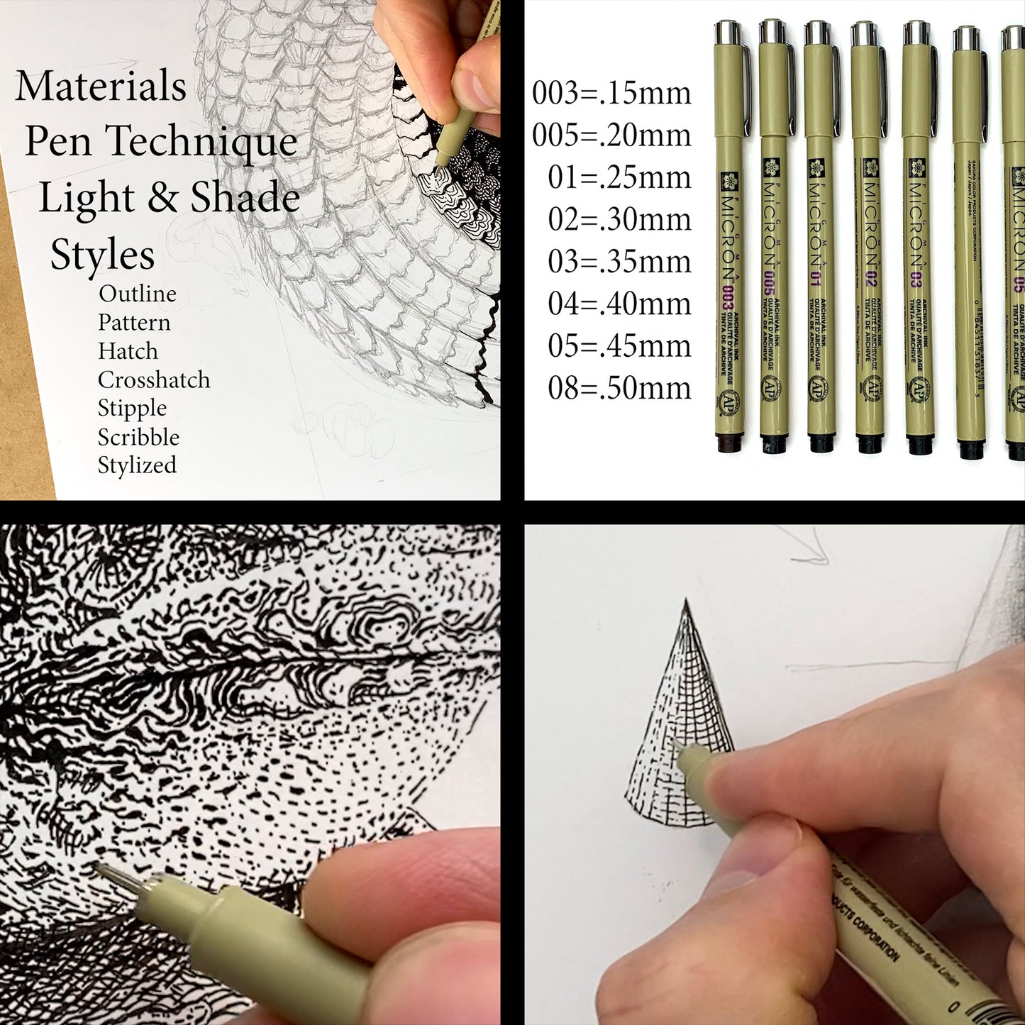 How to Draw With Pen and Ink Video Course